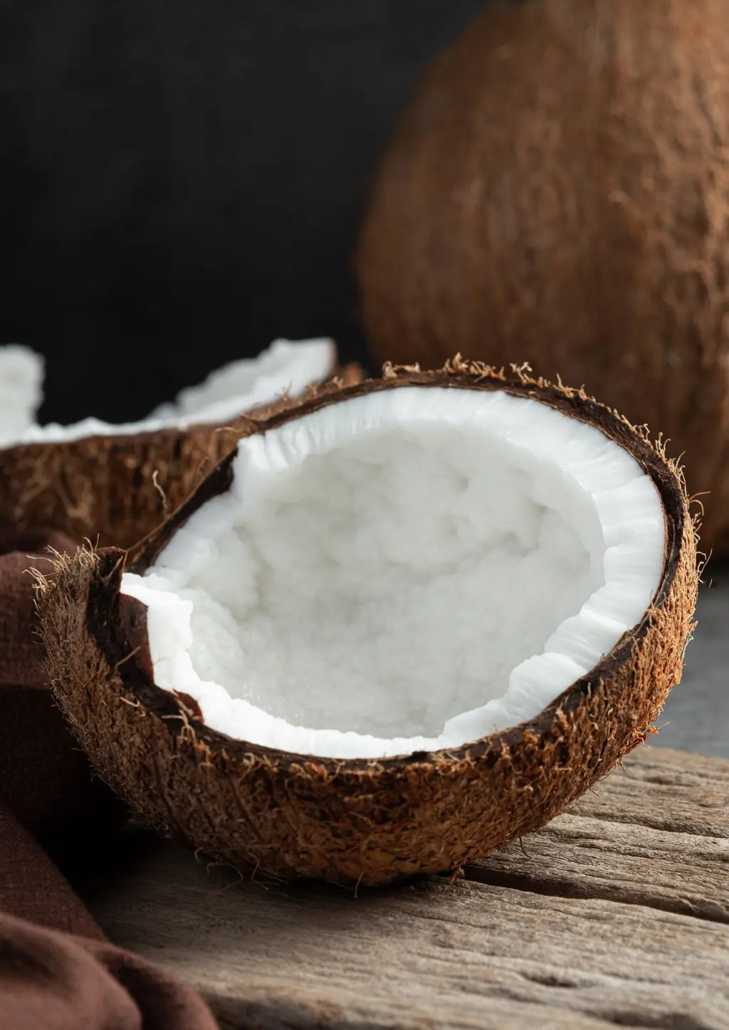 Fine desiccated coconut texture for premium desserts