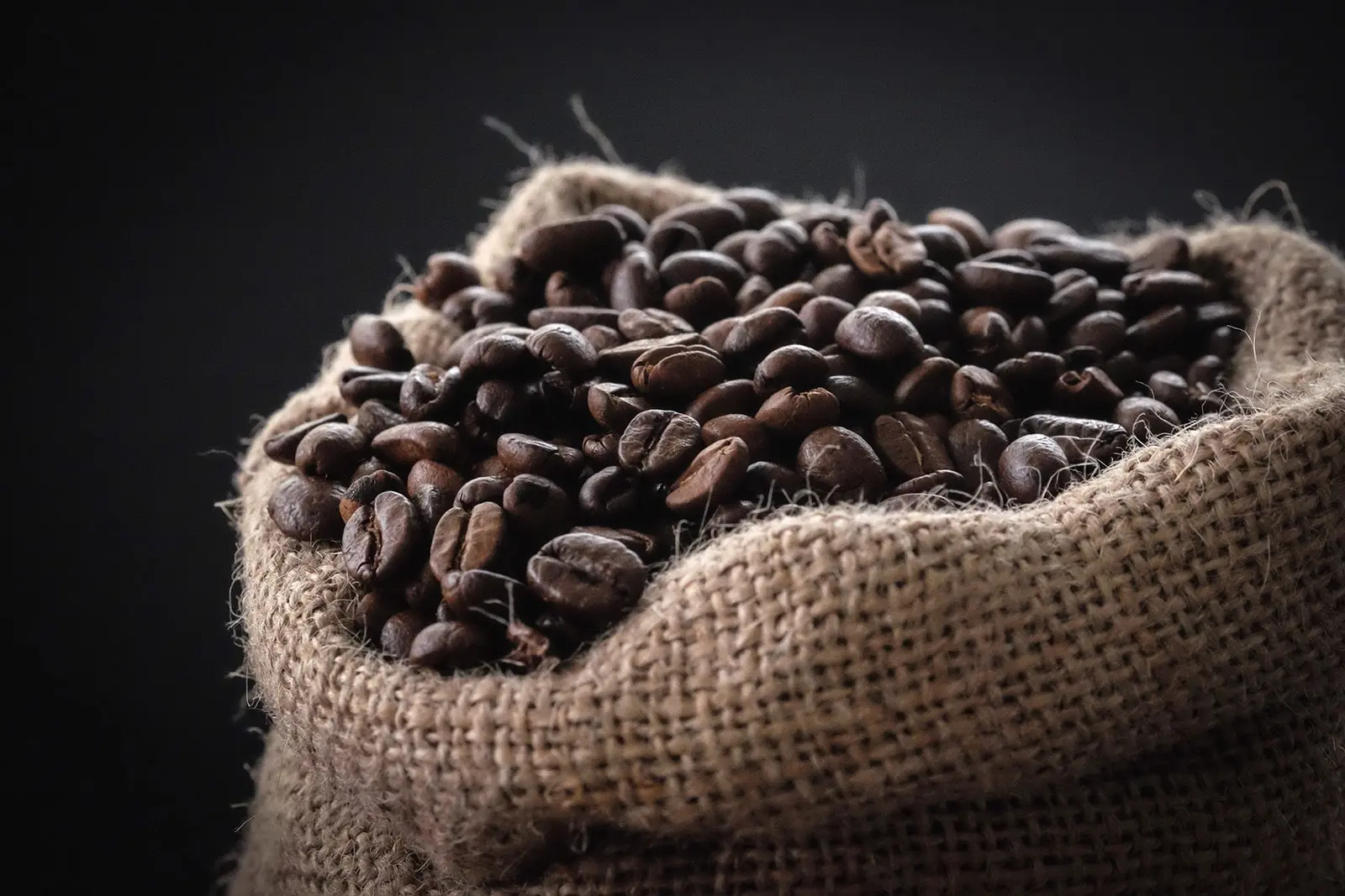 Organic Pleasure Foods roasted coffee beans packaging – 100% organic Costa Rican Arabica, eco-friendly bag